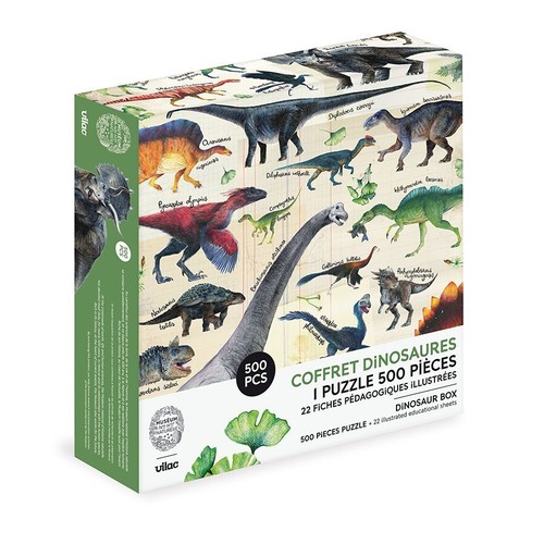 Puzzle 500 pièces - , dinosaures
