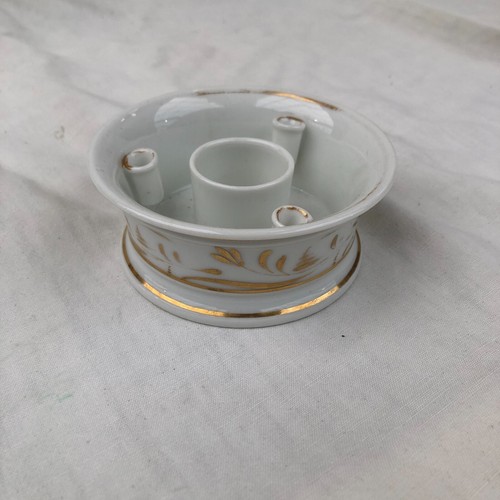 Paris porcelain inkwell 19th - paris,