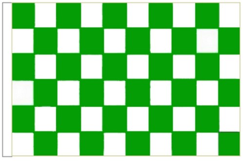 Drapeau courtoisie vert et - courtoisie,