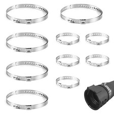 10 Pcs Collier Soufflet Cardan Pince Colliers de Serrage pour Soufflet Ajusta...