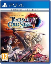 THE LEGEND OF HEROES TRAILS OF COLD STEEL IV - FRONTLINE EDITION PS4 UK OCCASION