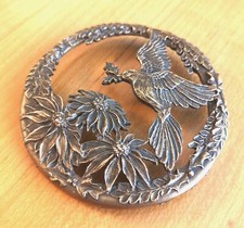 COUVERCLE  POT POURRI 1993 RAWCLIFFE USA BRONZE