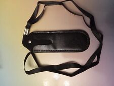 Etui genre cuir + lanière cou pour cigarette électronique 7 couleurs  au choix