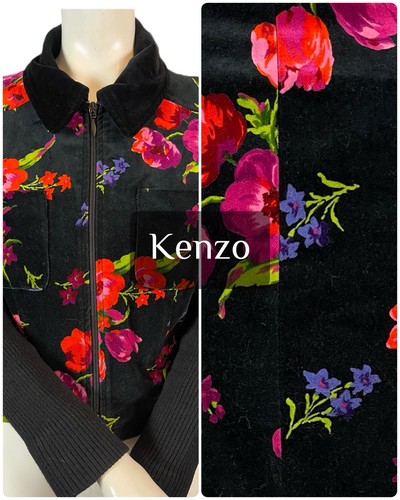 Veste velours vintage kenzo - veste,