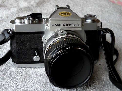 Nikkormat ft2 chromé 55mm - nikkormat, +