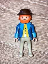 * Playmobil 5550 Homme Joueur D’orgue De Barbarie 1900 Belle Epoque Chapeau Brun