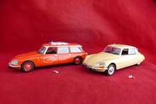 1/43 CITROEN ID Break ambulance & Norev CITROEN D Super 1971 - Rétro à restaurer