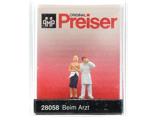 Preiser médecin auscultant - preiser,