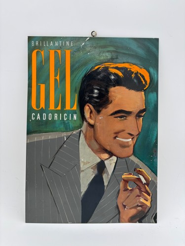 Tôle publicitaire ancienne - tôle,