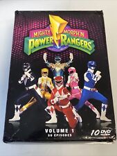 MIGHTY MORPH'N POWER RANGERS VOLUME 1 COFFRET 10 DVD 50 EPISODES LCJ FRANCE