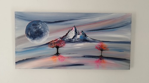 Tableau peinture sur toile
