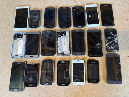 Lot smartphones samsung - de, 21