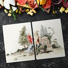 Planche De Cuisine En Verre Arbres Anciens Femmes Nues 2x40x52