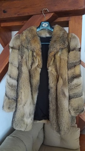 Manteau fourrure renard - manteau,