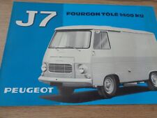 PEUGEOT - CATALOGUE - PUB -