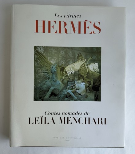 Livre les vitrines - , hermès