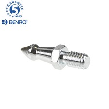 BENRO 1 embout Pointe Acier Vis 3/8'' pour Trépied Benro/Induro/Mefoto