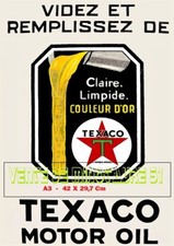 TEXACO Motor Oil « Claire
