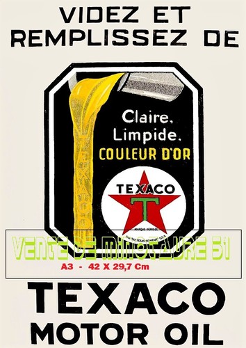 Texaco motor oil claire - texaco,