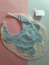 ANCIEN bavoir bavette dentelle