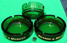 joli lot de 3 cendriers Cigarettes BENSON & HEDGES de tailles différentes