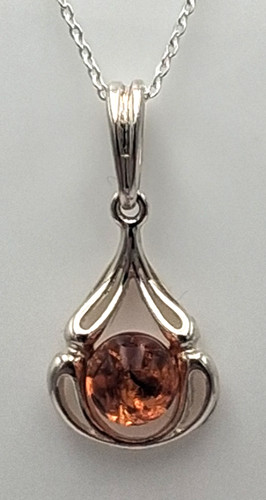 Pendentif ambre élégant - en,