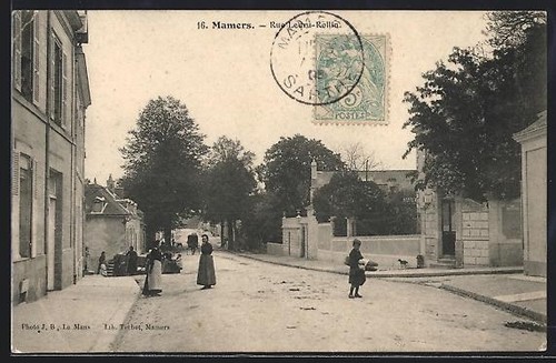 Cpa mamers rue - cpa,