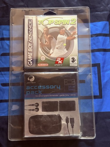 Top spin game - boy, advance