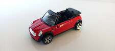 MINI COOPER  BMW cabriolet rouge  ech 1/58  MAJORETTE  neuf sans boite réf 294 B