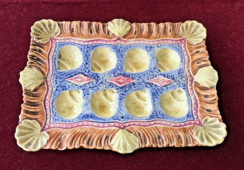 Plat ancien coquilles st - ,