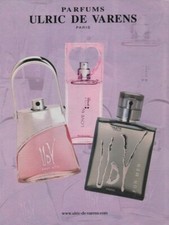 Publicité papier Parfum. Perfume ad. ULRIC DE VARENS 2006