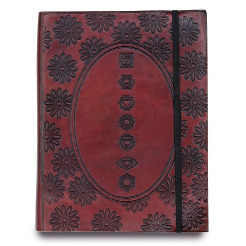 Cahier cuir carnet de - en,