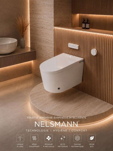 Toilette japonaise intelligent - toilette,