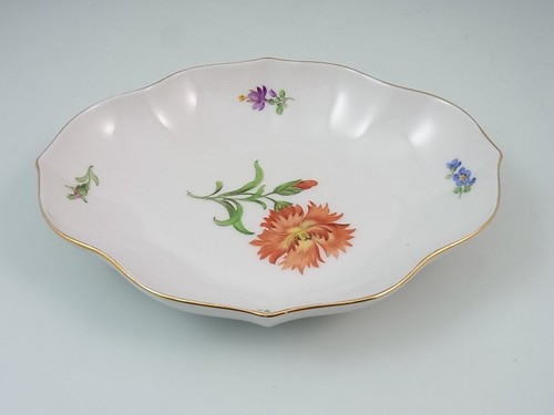 Meissen porcelaine plat ovale - plat,