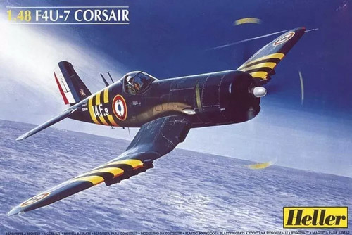 Heller 80415 f4u corsair - heller, f4u-7