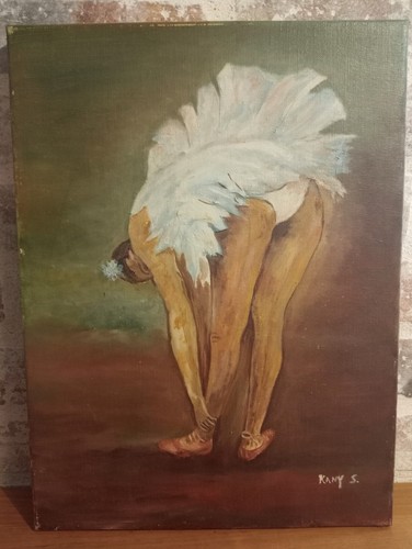 Tableau huile sur toile - tableau,,