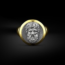 Bague chevalière homme en