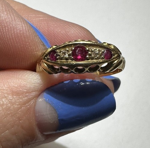 Bague jaune 18k avec - or,