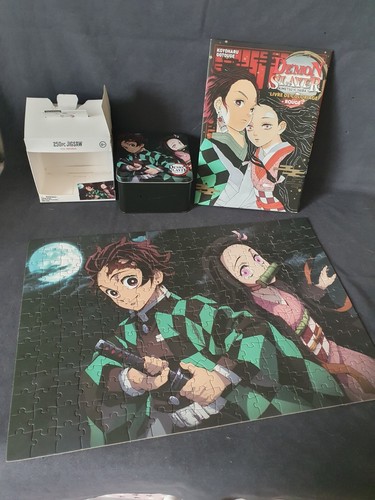 Puzzle demon slayer - demon, livre