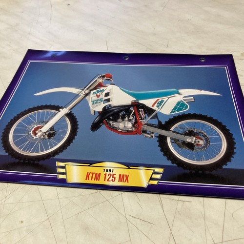 Ktm 125mx cross 1991 125 - cross, mx