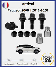 Ecrous antivol de roues noir
