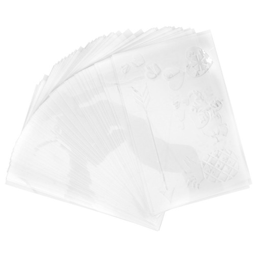 Sheets pochoir lettres - 40,