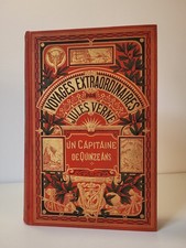 Jules Verne, Un Capitaine de 15 ans (Collection Hetzel, à 1 éléphant, hybride).