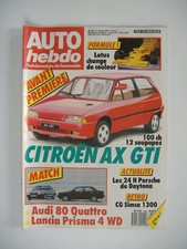 AUTO HEBDO n°560 CG SIMCA