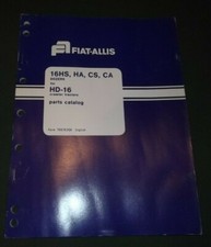 Manuel pièces fiat allis - de,