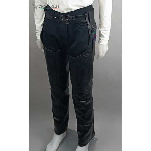 Chaps véritable cuir haute - véritable,