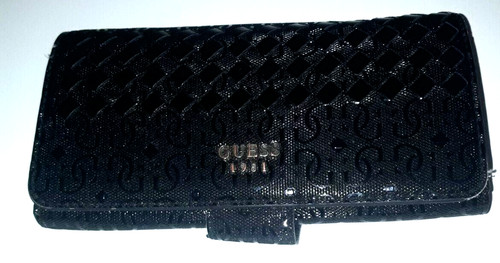 Guess 1981 wallet black - guess,