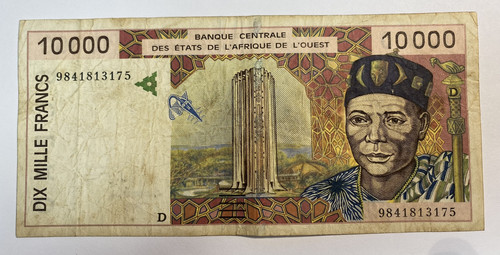 Afrique ouest 10 000 - de,