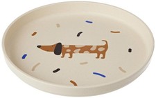 Assiette enfant sans mélamine, sans BPA, pour lave-vaisselle et micro-ondes/P...
