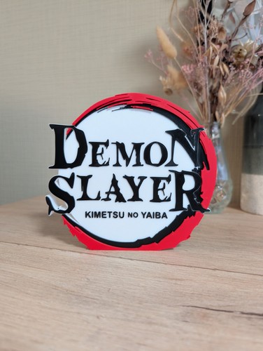 Logo demon slayer kimetsu - demon,